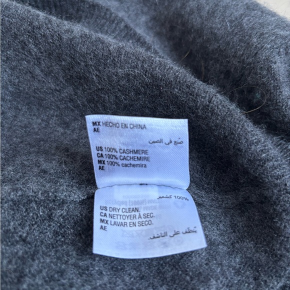 Charter Club Gray Turtleneck Sweater 100% cashmere - Picture 6 of 6